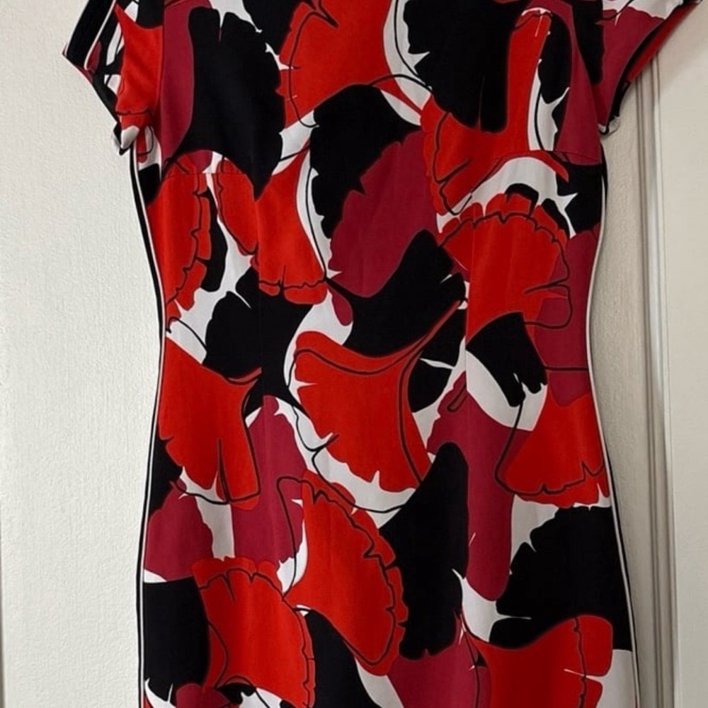 Boss Red and Black Elegant Dress